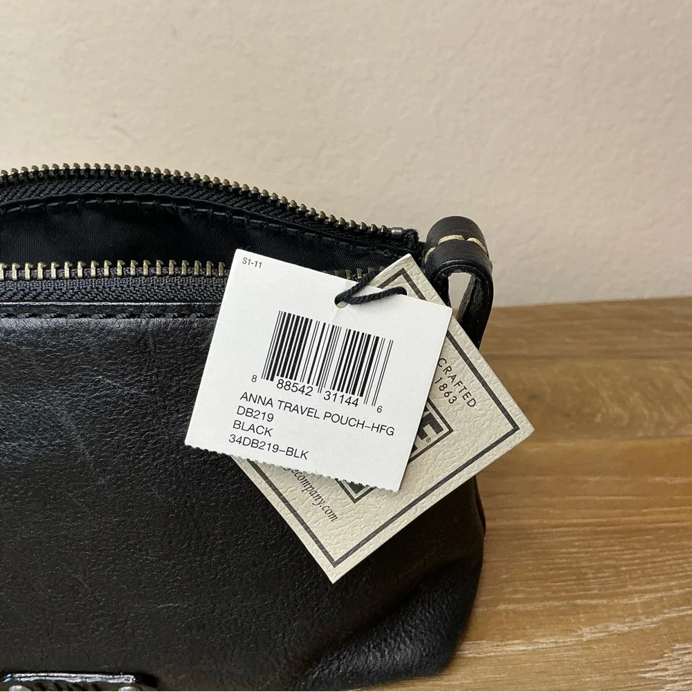 Frye black leather